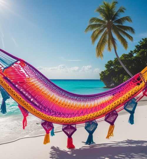 Hammock di pinggir pantai (3)